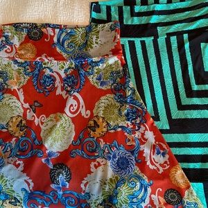 LuLaRoe MIDI Skirts - Size Large